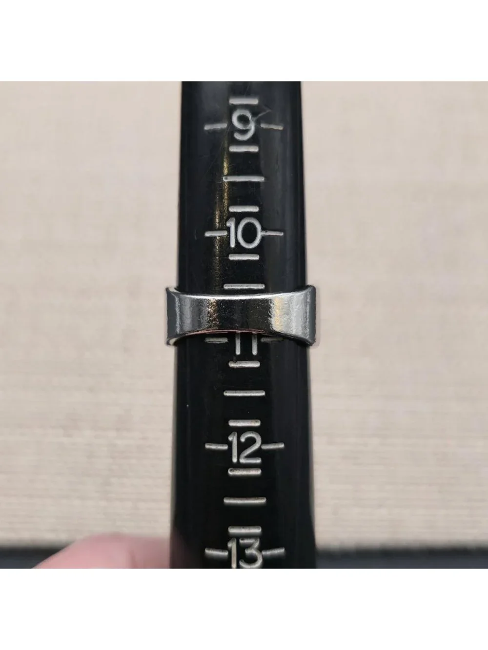 Size 10.75 Iced Out Dollar Sign Ring for Men - Hip Hop Band Ring A8104